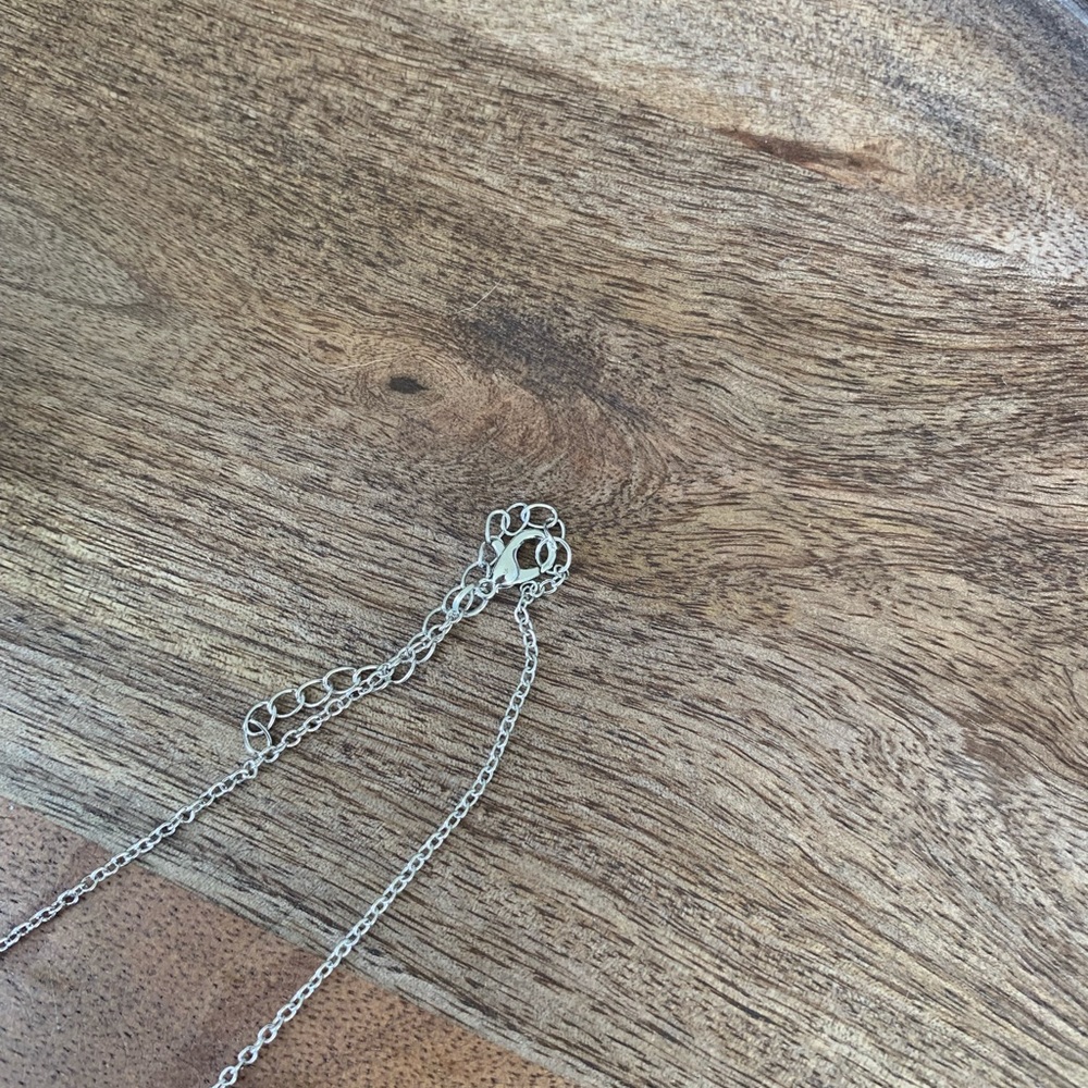 Scorpio Zodiac Constellation Silver Stars Necklace - Picture 5 of 6